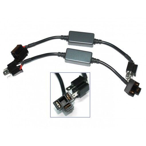 Обманки ALed CAN-BUS H4 Hi/Low C07  (2 шт)