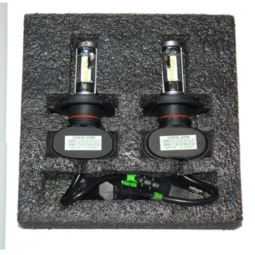 Лампы светодиодные LED H4 6000K Radiator CSP 2шт