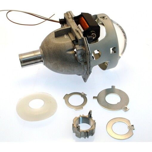 Линзы биксеноновые тип HELLA 5 H1Y + лампы H1Y Pro 18.5 мм 5000К (2шт)