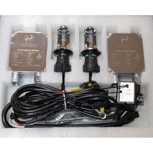 Биксенон. Установочный комплект Niteo H4 H/L 6000K 35W