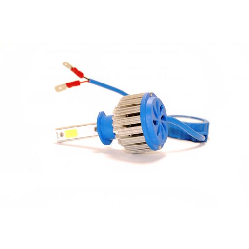 Лампы светодиодные LedHeadLamp F7 H1 12-24V chip COB вентилятор (2шт)