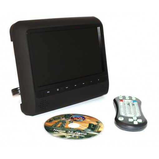 Накладний монітор на підголівник KLYDE Ultra MBW 910 BL (чорний)