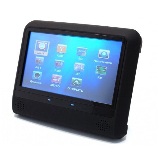 Монитор накладной на подголовник KLYDE Ultra MBW 925 BL (черный)