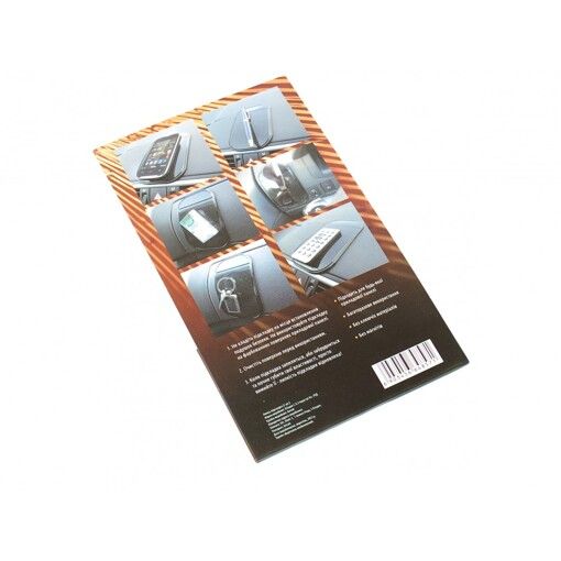 Коврик антискользящий на торпедо 145х85 мм черный