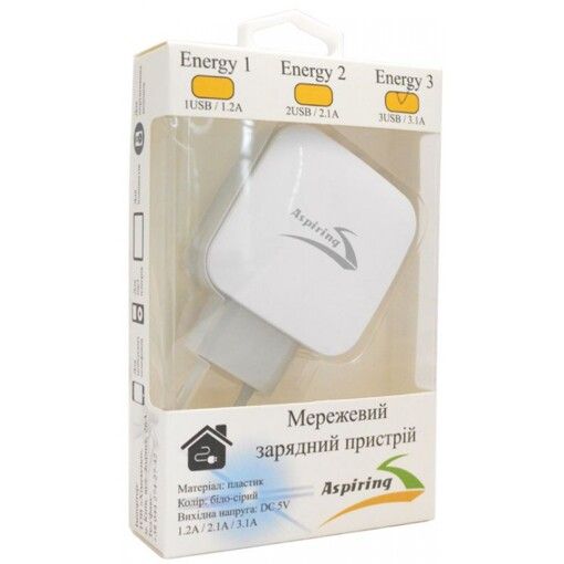 Зарядний пристрій Aspiring Energy 3