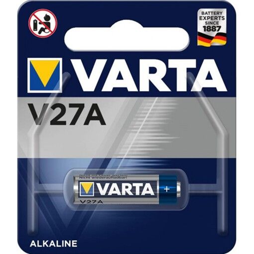 Батарейка VARTA V 27 A BLI 1 ALKALINE 04227101401 1шт