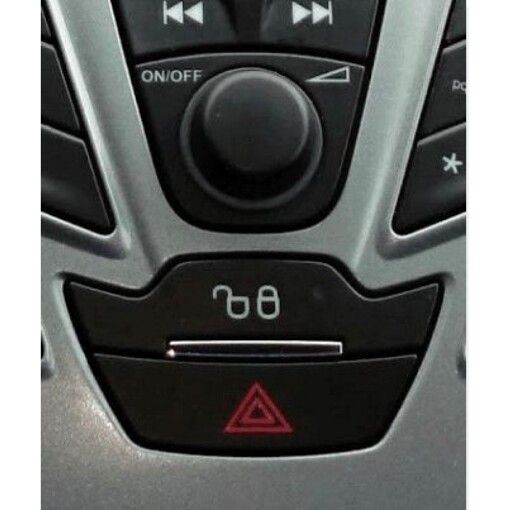 Кнопка аварійки та центрального замку Carav F-100 Ford Fiesta