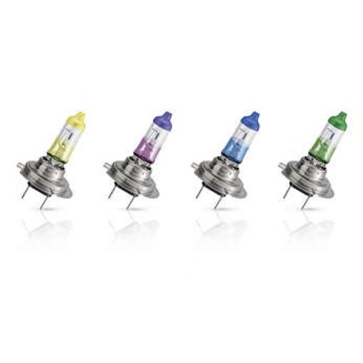 Лампа галогенна Philips H4 ColorVision Yellow, 2шт/блістер 12342CVPYS2