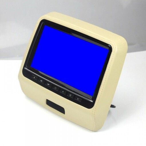 Комплект накладок на підголовник KLYDE Ultra 910D beige (Бежевий)