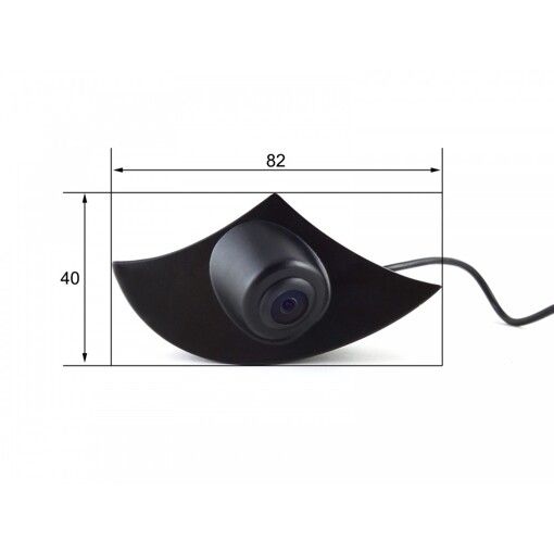 Камера переднього виду Falcon FC01HCCD Toyota Land Cruiser