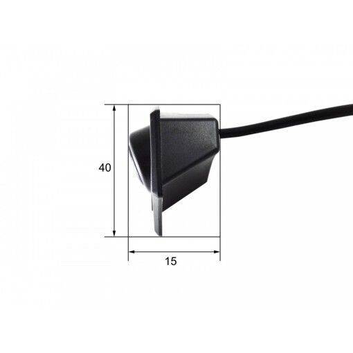 Камера переднего вида Falcon FC05HCCD Mazda 6