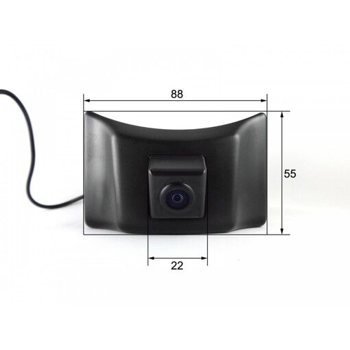 Камера переднього виду Falcon FC07HCCD Toyota Prado 2010