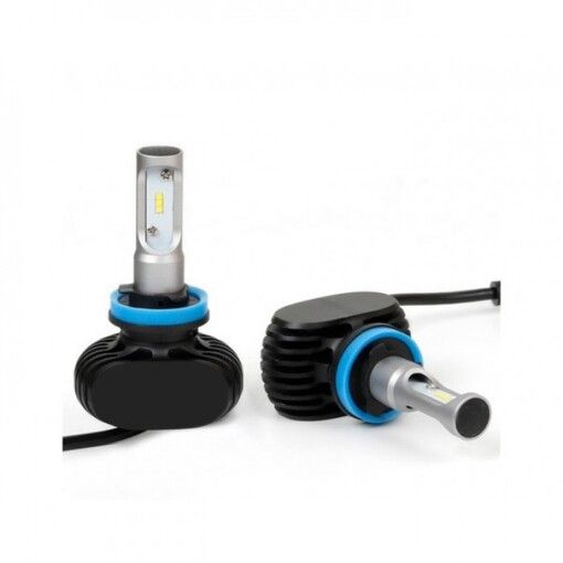 Світлодіодні лампи SVS S1 H11 5000K 4000Lm (2 шт)