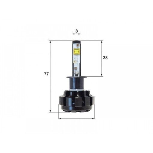 Світлодіодні лампи Sho-Me H1 6000K 40W LED G1.4 (2 шт)