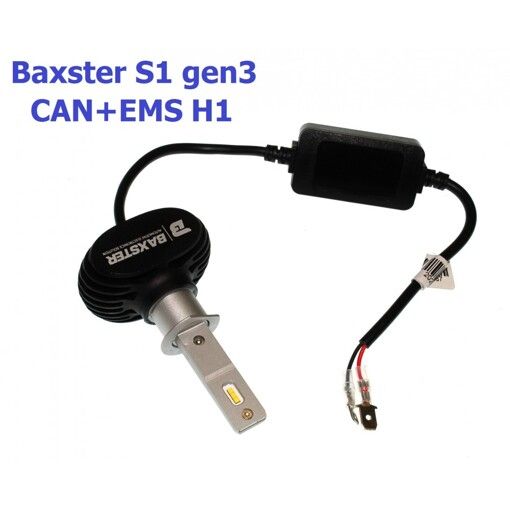 Лампы светодиодные Baxster S1 gen3 H1 5000KCAN+EMS (2 шт)