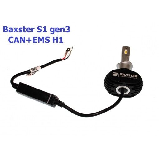 Лампы светодиодные Baxster S1 gen3 H1 5000KCAN+EMS (2 шт)