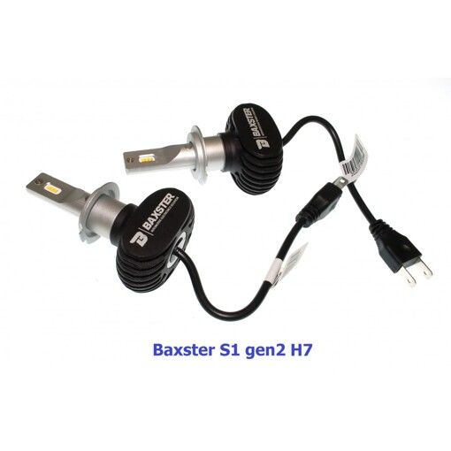 Лампы светодиодные Baxster S1 gen2 H7 6000K (2 шт)
