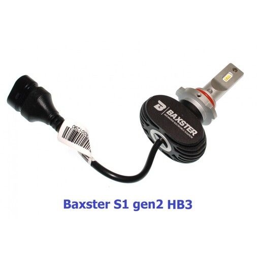 Світлодіодні лампи Baxster S1 gen2 HB3 (9005) 5000K (2 шт)