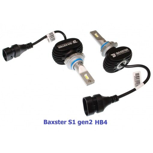 Лампы светодиодные Baxster S1 gen2 HB4 (9006) 6000K (1 шт) УЦЕНКА
