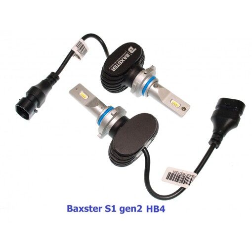 Лампы светодиодные Baxster S1 gen2 HB4 (9006) 6000K (1 шт) УЦЕНКА