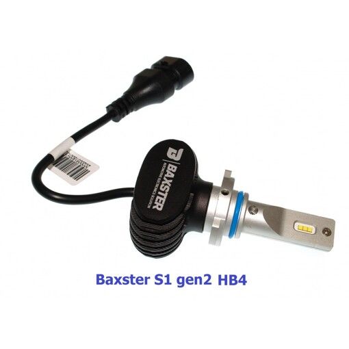 Лампы светодиодные Baxster S1 gen2 HB4 (9006) 6000K (1 шт) УЦЕНКА