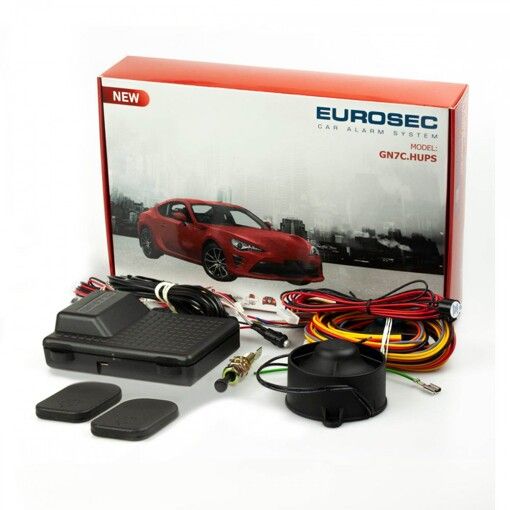Автосигналізація Eurosec GN7C_HUPS з 2 ID картками та US2