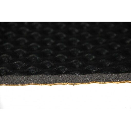 Шумоизоляционный материал Audio-System SW Foam Wave 15 Black PU (1,0х0,5)