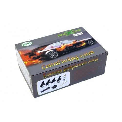 Центральные замки MaXuS YR-306-4D с ДУ