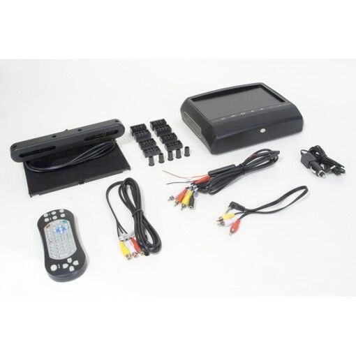 Накладка підголівника з двд Klyde KL 980D (чорний)