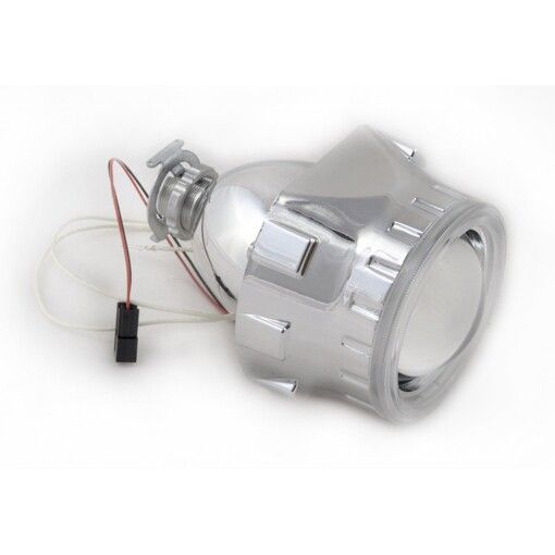 Лінзи біксенонові Tesla (тип 2) з ангельськими очима (2шт)