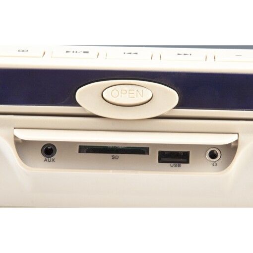 Подголовник с монитором и DVD-проигрывателем  KLYDE Ultra 745 HD Beige (бежевый)