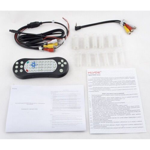 Підголовник з монітором та DVD-програвачем KLYDE Ultra 745 HD Beige (бежевий)