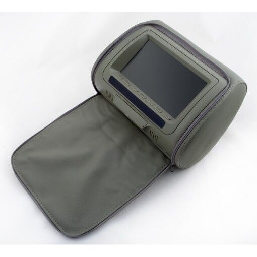 Подголовник с монитором KLYDE Ultra 737 HD Grey (серый)