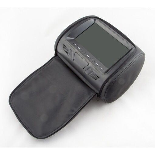 Подголовник с монитором KLYDE Ultra 707 Black (чёрный)