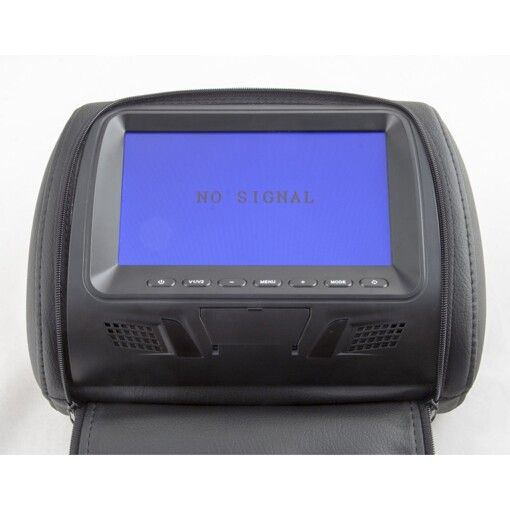 Підголівник з монітором KLYDE Ultra 707 Black (чорний)