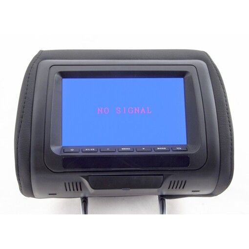 Підголовник з монітором KLYDE Ultra 735 HD Black (чорний)