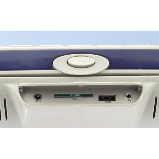 Подголовник с монитором и DVD-проигрывателем  KLYDE Ultra 745 HD Gray (серый)