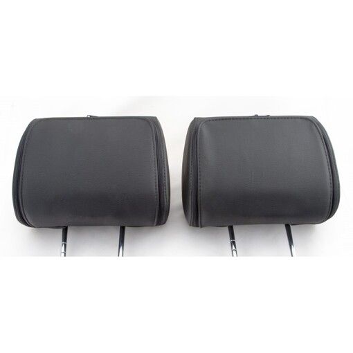 Комплект підголівників з монітором та DVD-програвачем KLYDE Ultra 7747HD Black (чорний)