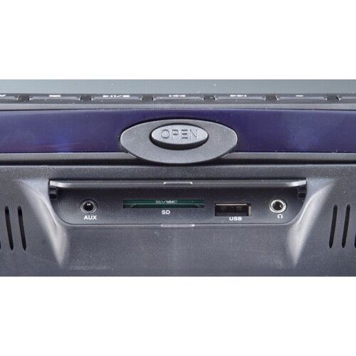 Комплект підголівників з монітором та DVD-програвачем KLYDE Ultra 7745HD black (чорний)