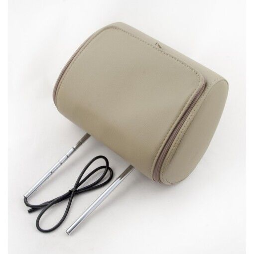 Подголовник с монитором и DVD-проигрывателем KLYDE Ultra 747 HD Beige (бежевый)