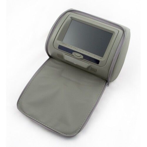 Підголовник з монітором та DVD-програвачем KLYDE Ultra 747 HD Gray (сірий)