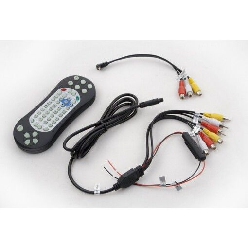 Підголівник з монітором та DVD-програвачем KLYDE Ultra 745 HD Black (чорний)