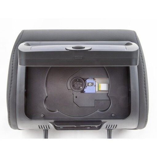 Підголівник з монітором та DVD-програвачем KLYDE Ultra 745 HD Black (чорний)