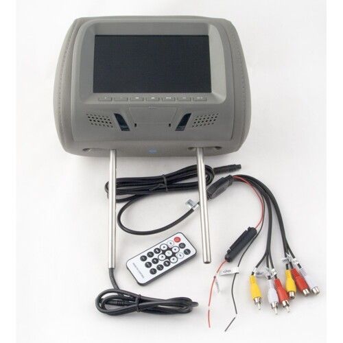 Підголовник з монітором KLYDE Ultra 715 Grey (сірий)