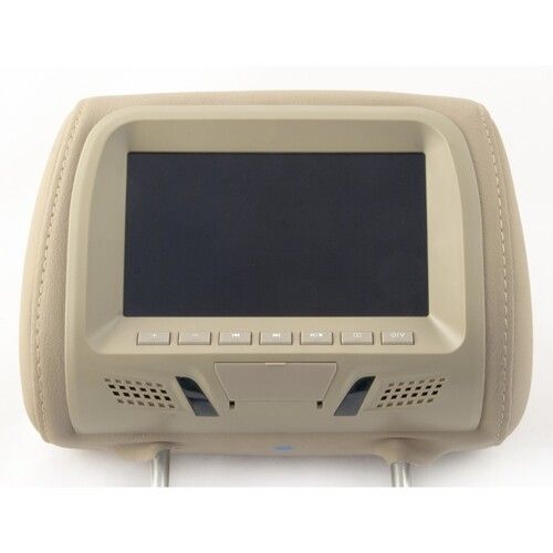 Подголовник с монитором KLYDE Ultra 715 Beige (бежевый)