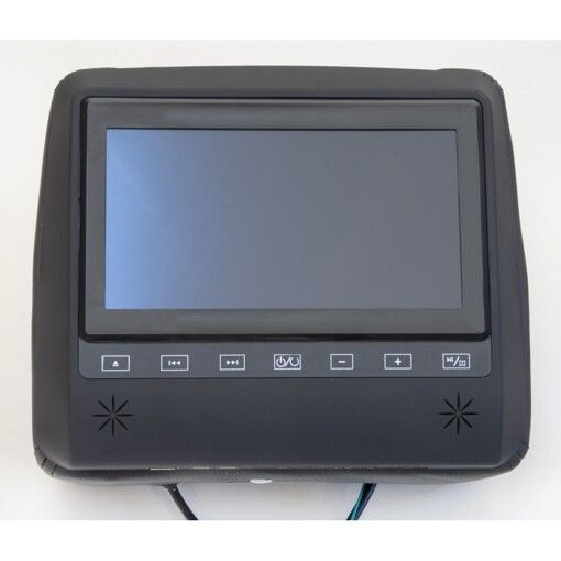 Підголовник з монітором та DVD-програвачем KLYDE Ultra 790 FHD black (чорний)