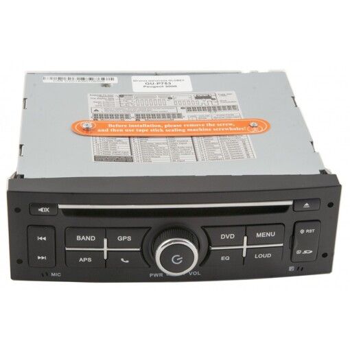 Штатна магнітола Globex GU-P753 Peugeot 3008 (без картки)