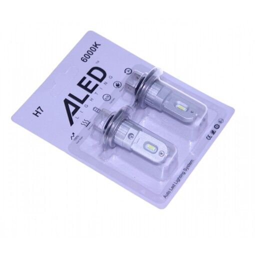 Лампы светодиодные ALed H7 6000K 13W H7A01 (2шт)
