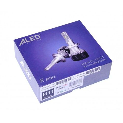 Лампи світлодіодні ALed H4 6000K 30W RH4STR2 (2шт)