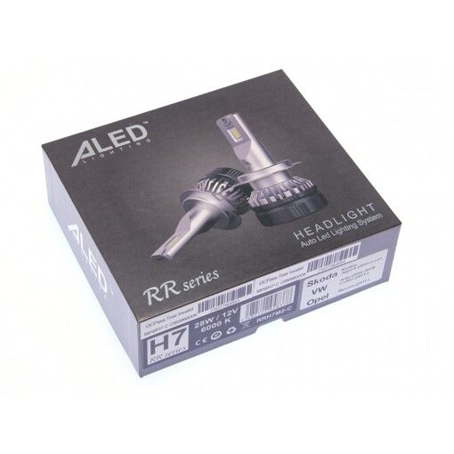 Світлодіодні лампи ALed RR H7 6000K 28W RRH7M2-C Skoda/VW/Opel (2шт)
